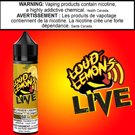 Loud Lemons - Live 60ml Salt