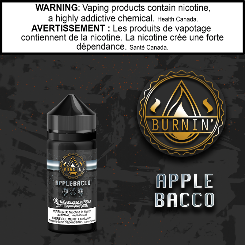 Burnin' - Apple Bacco - 100ml