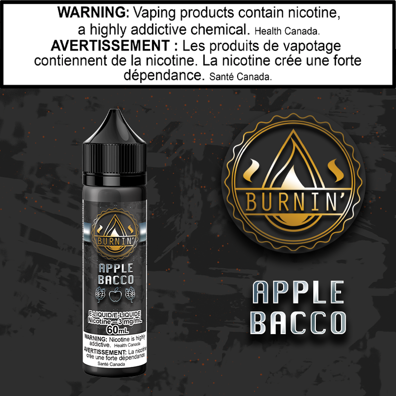 Burnin' - Apple Bacco - 60ml