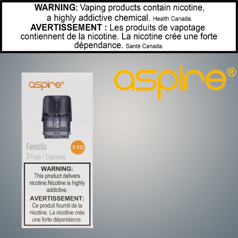 Aspire - Favostix 3mL Pods