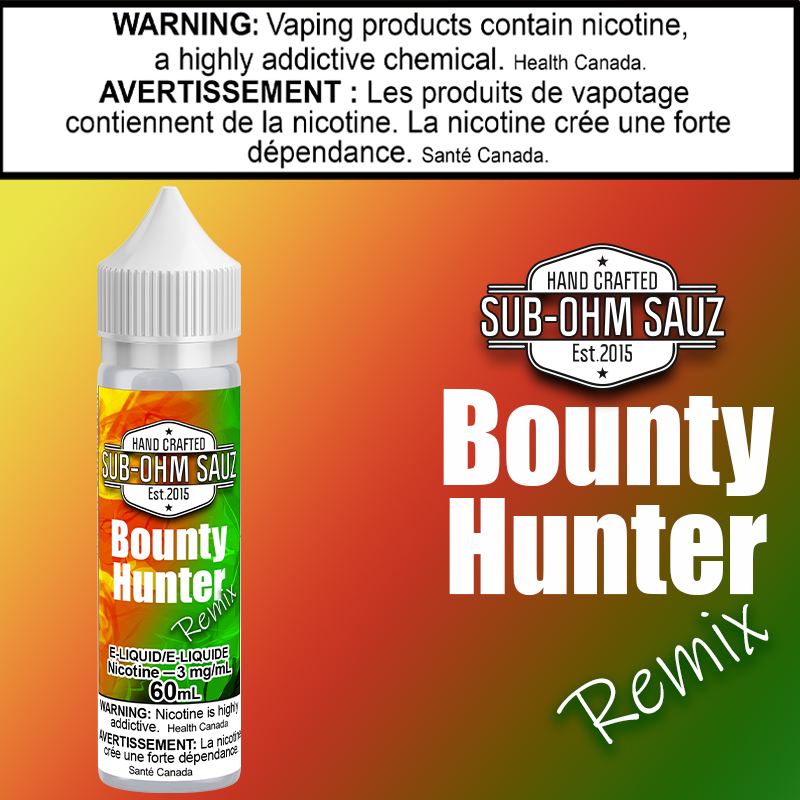 Sub Ohm Sauz - Bounty Hunter - Remix 60ml