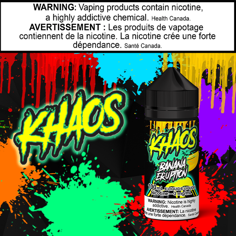 Khaos - Banana Eruption 100ml