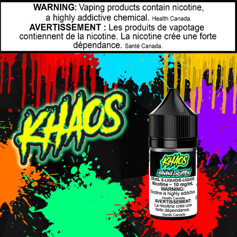 Khaos - Banana Eruption 30ml Salt