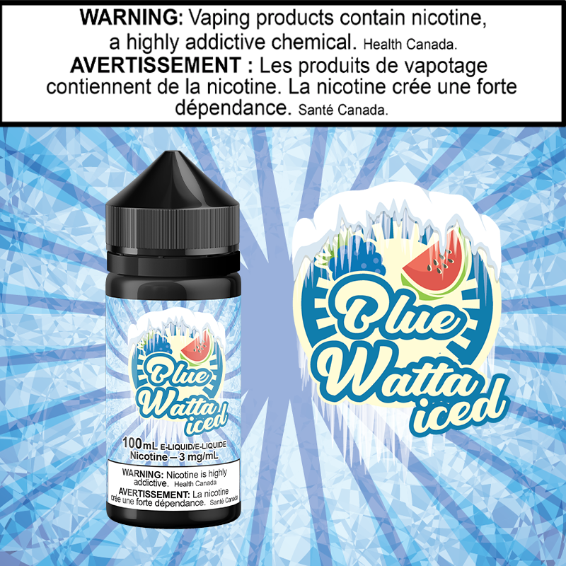 Blue Watta - Iced - 100ml