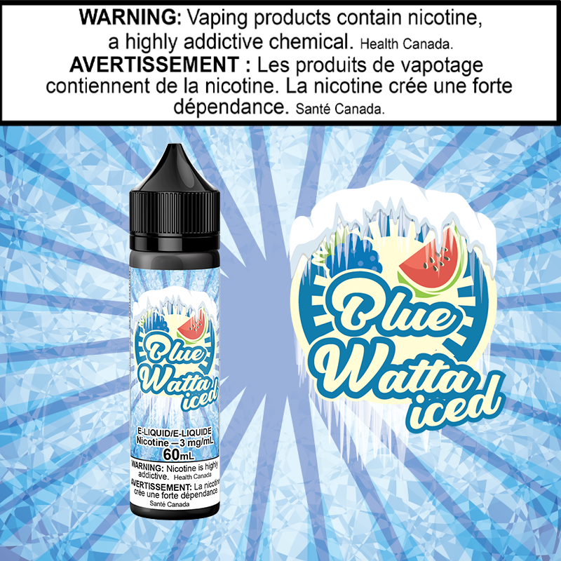 Blue Watta - Iced 60ml Salts