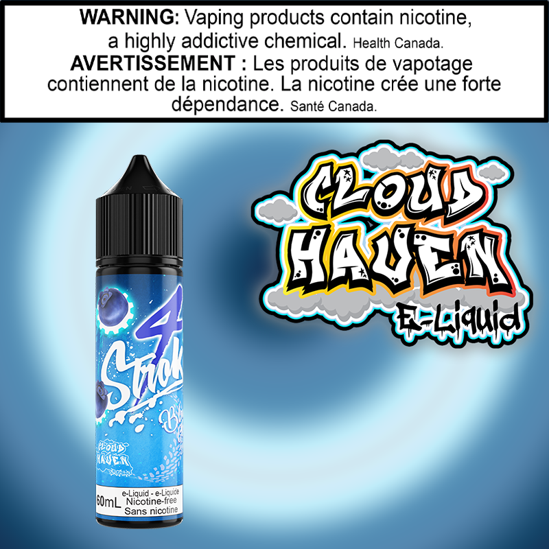 4 Stroke - Blueberry Cheese Delight 60 ml