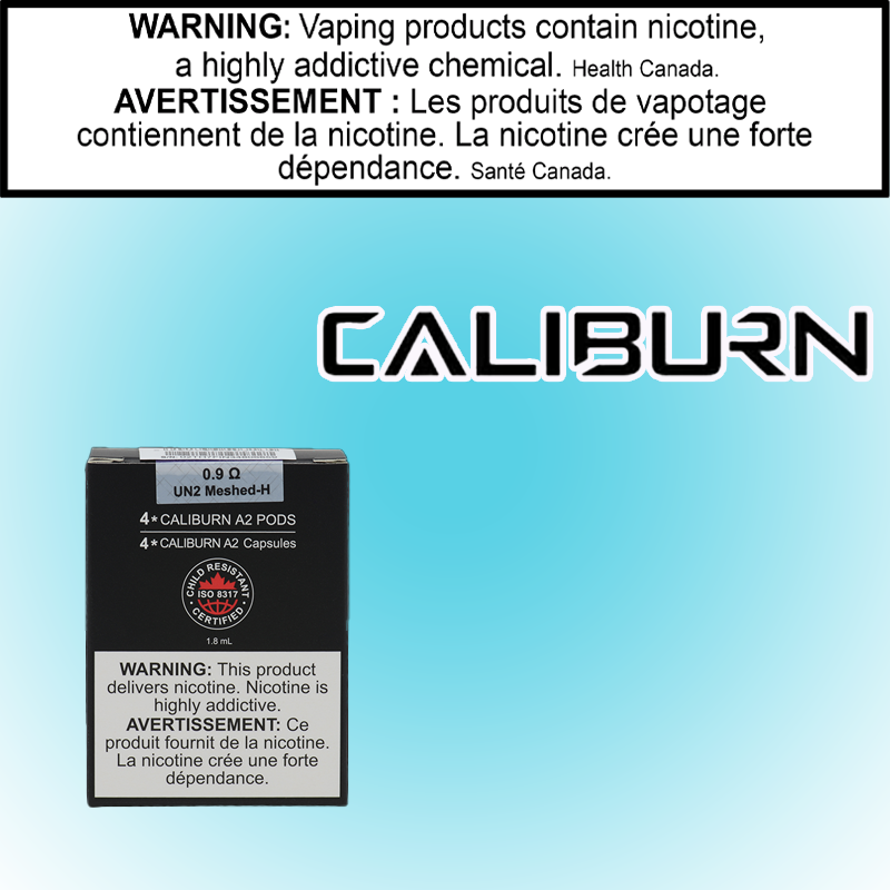 Uwell - Caliburn - A2 Pods 4 Pack crc