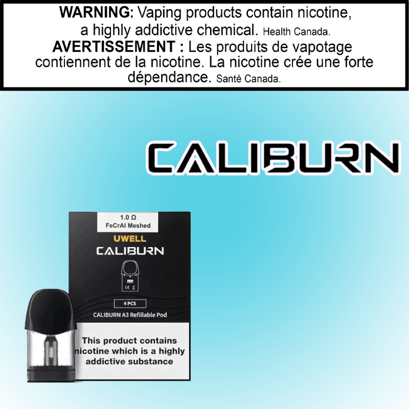 Uwell - Caliburn A3 Pods 4 Pack