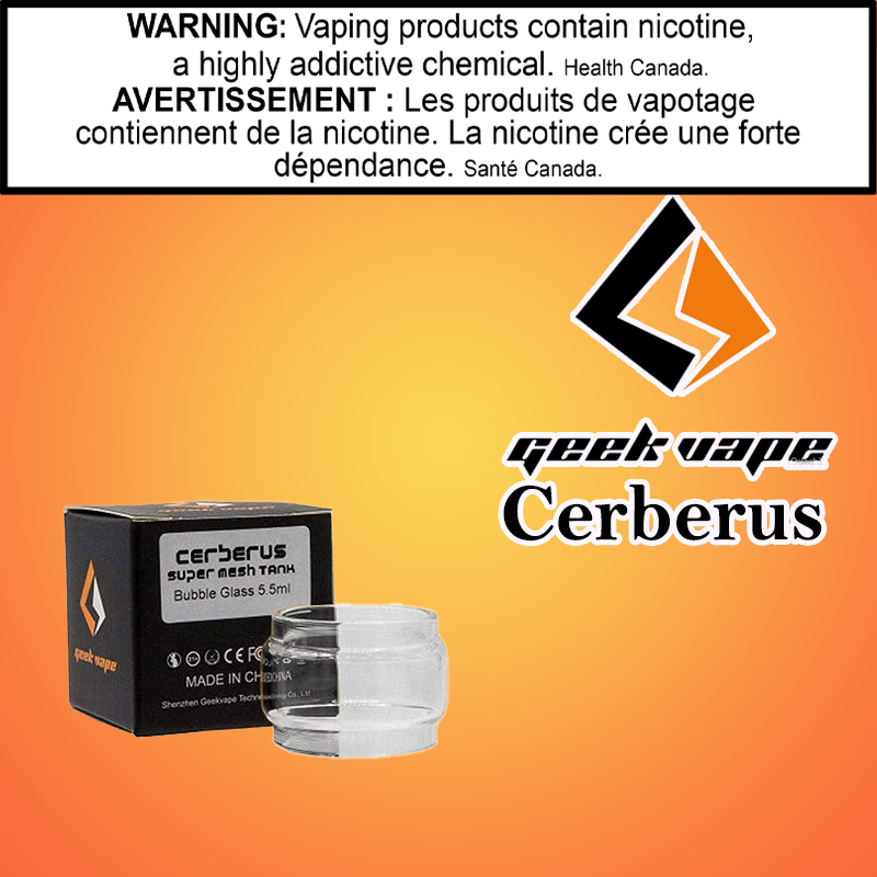 Geekvape - Cerberus - Replacement Bubble Glass 5.5mL