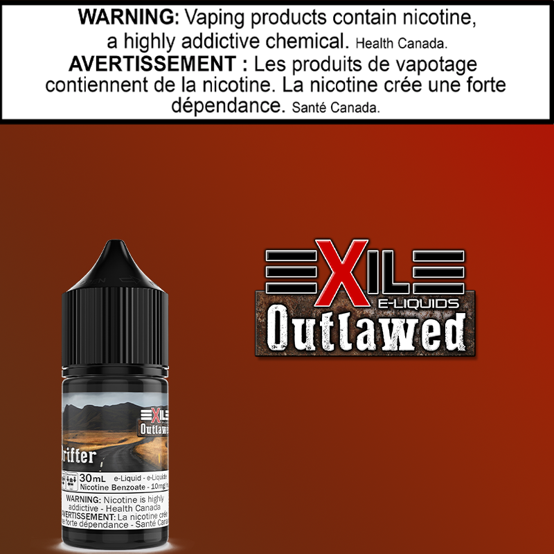 Exile E-liquids - Drifter 30ml Salt