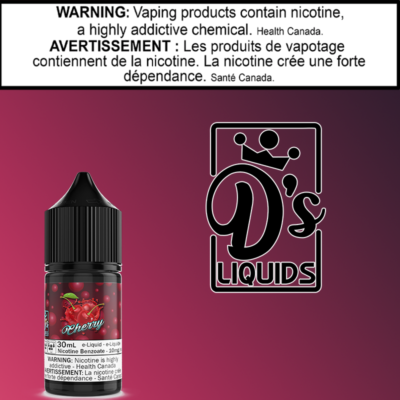 D's - Cherry 30ml Salt