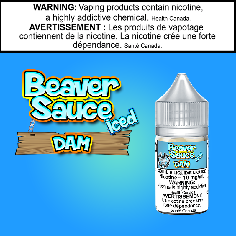 Beaver Sauce - Dam - Iced - 30ml Salt