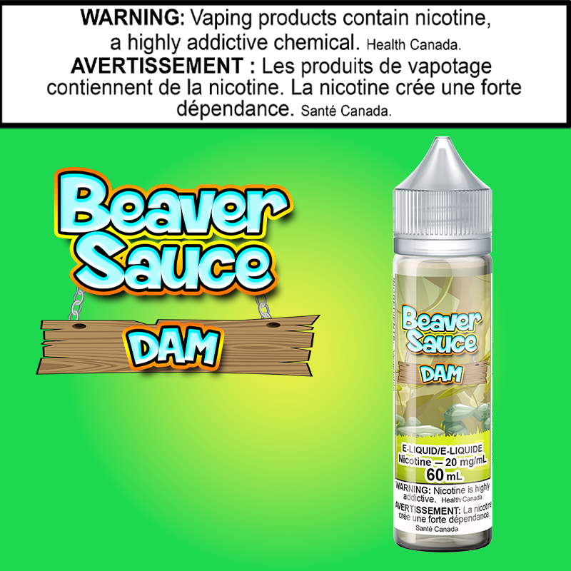 Beaver Sauce - Dam 60ml Salt