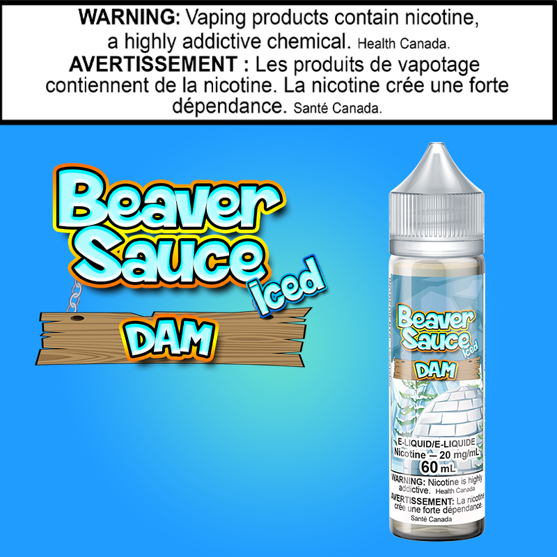 Beaver Sauce - Dam - Iced - 60ml Salt