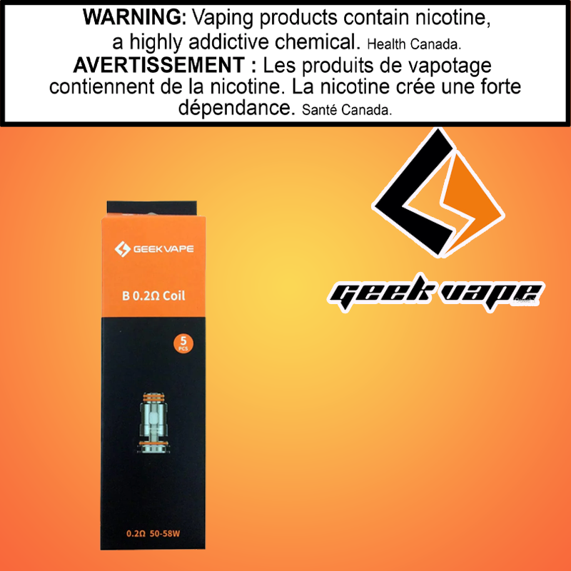 Geekvape - Aegis B Coils (5 Pack)