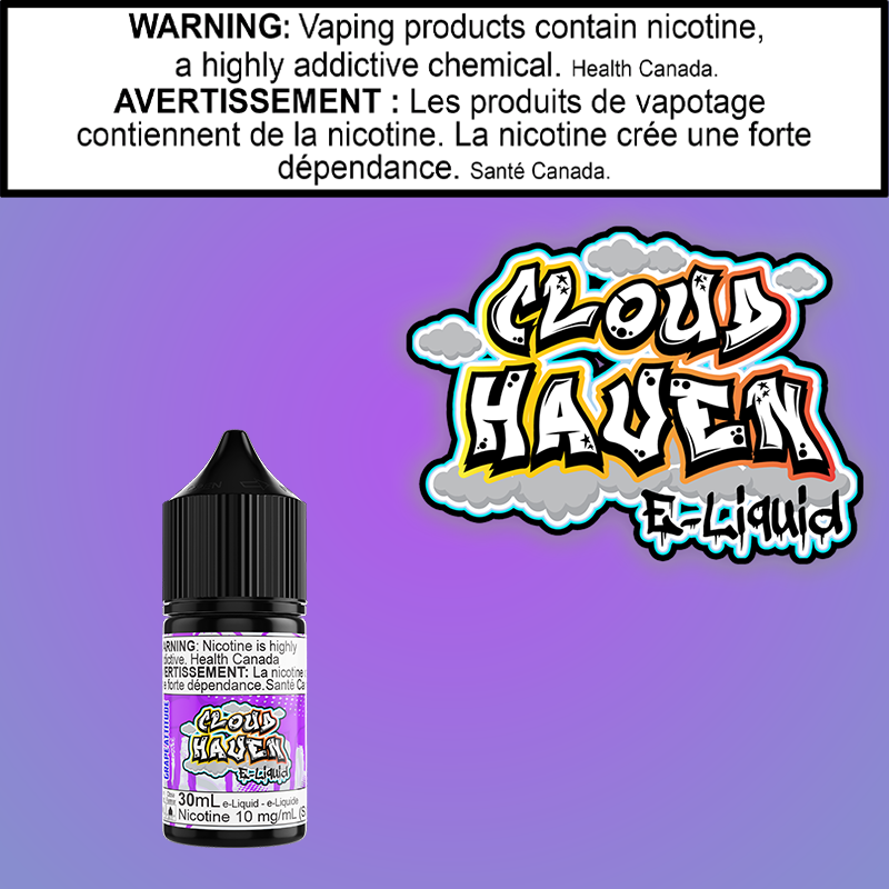 Cloud Haven -  Grape Attitude 30ml Salt