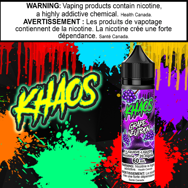 Khaos - Grape Neutron 60ml Salt