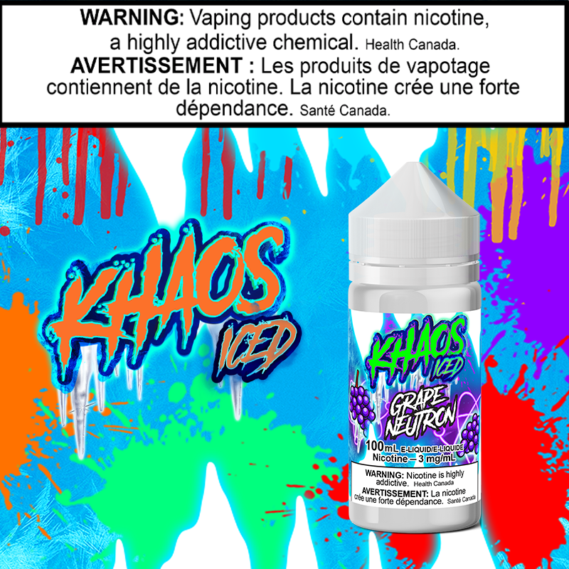 Khaos - Grape Neutron Iced 100ml