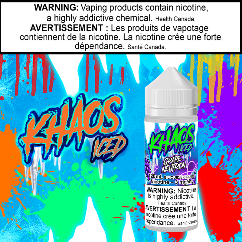 Khaos - Grape Neutron Iced 120ml