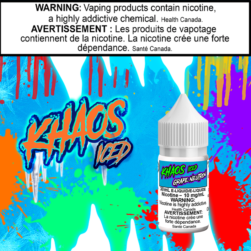 Khaos - Grape Neutron Iced 30ml Salt