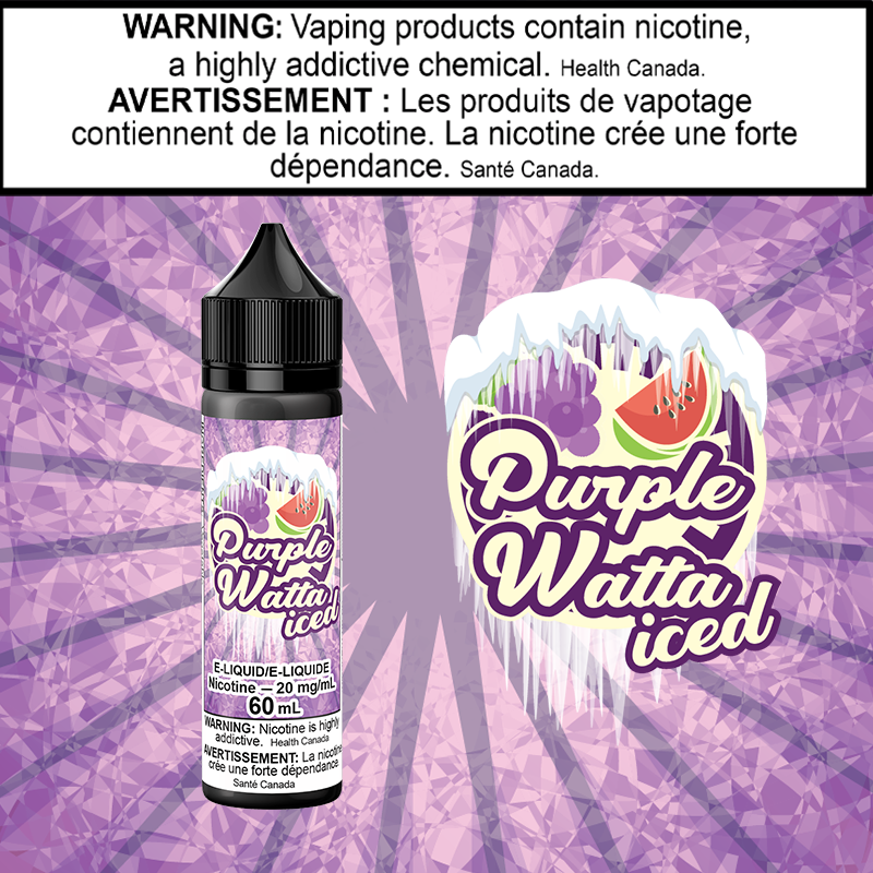 Purple Watta iced 60ml Salts