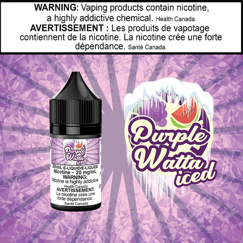 Purple Watta - Iced - 30ml Salt