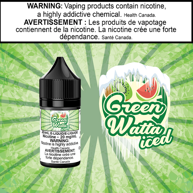 Green Watta - Iced - 30ml Salt