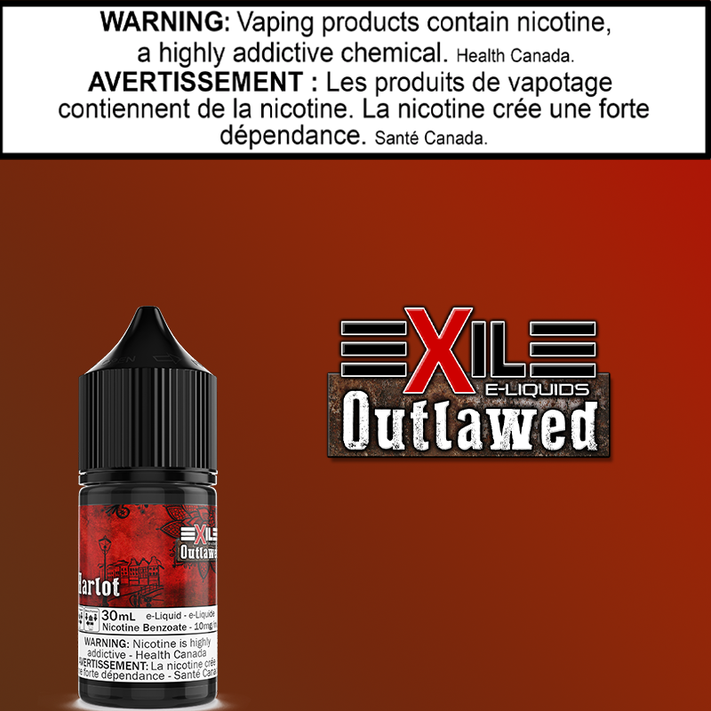 Exile E-Liquids - Harlot 30ml Salt