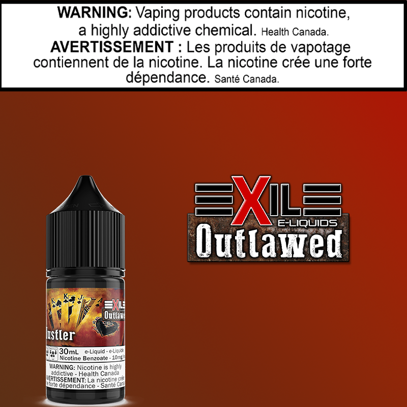 Exile E-Liquids - Hustler 30ml Salt