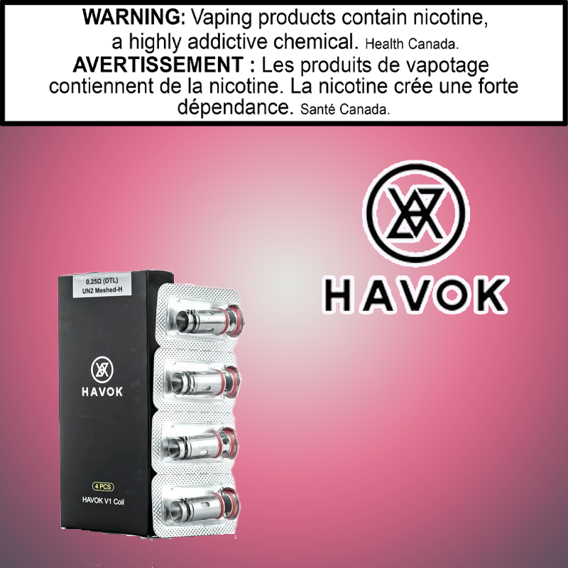 Uwell - Havok - Replacement Coil Pack of 4