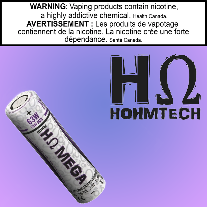 HOHMTECH - MEGA - 18650 2505MAH 22A