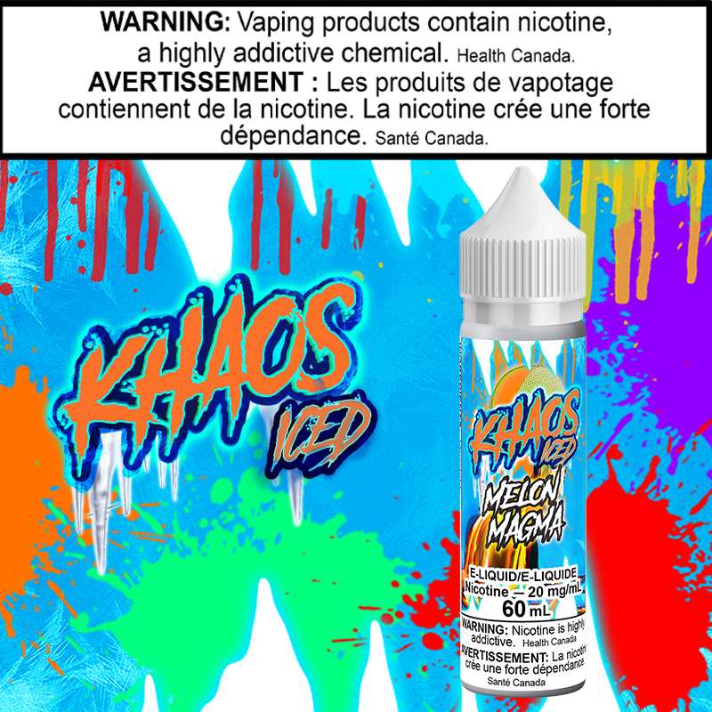 Khaos - Melon Magma - Iced - 60ml Salt