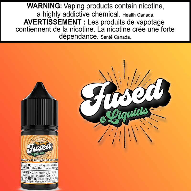 Fused - Orange Natural 30ml Salt