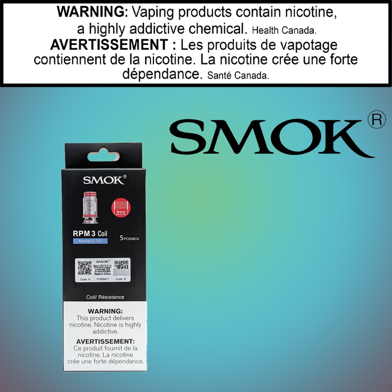 Smok - RPM 3 Coils (5 Pack)