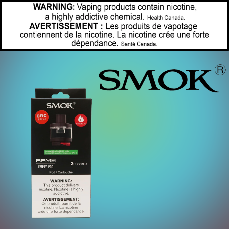 Smok - RPM5 Empty Replacement Pod (3 Pack)