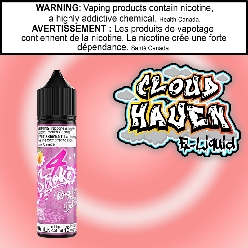 4 Stroke - Raspberry Pear Delicacy 60ml salt