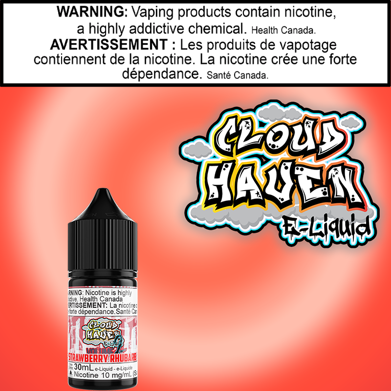 Cloud Haven Vol 2 - Strawberry Rhubarb 30ml Salt