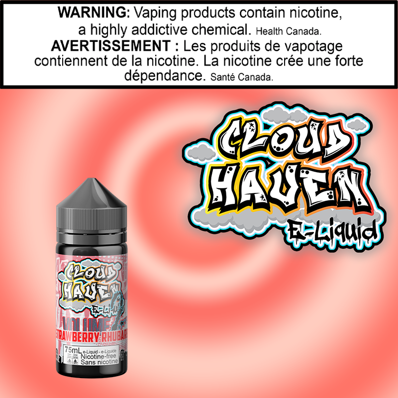 Cloud Haven Vol 2 - Strawberry Rhubarb 75ml