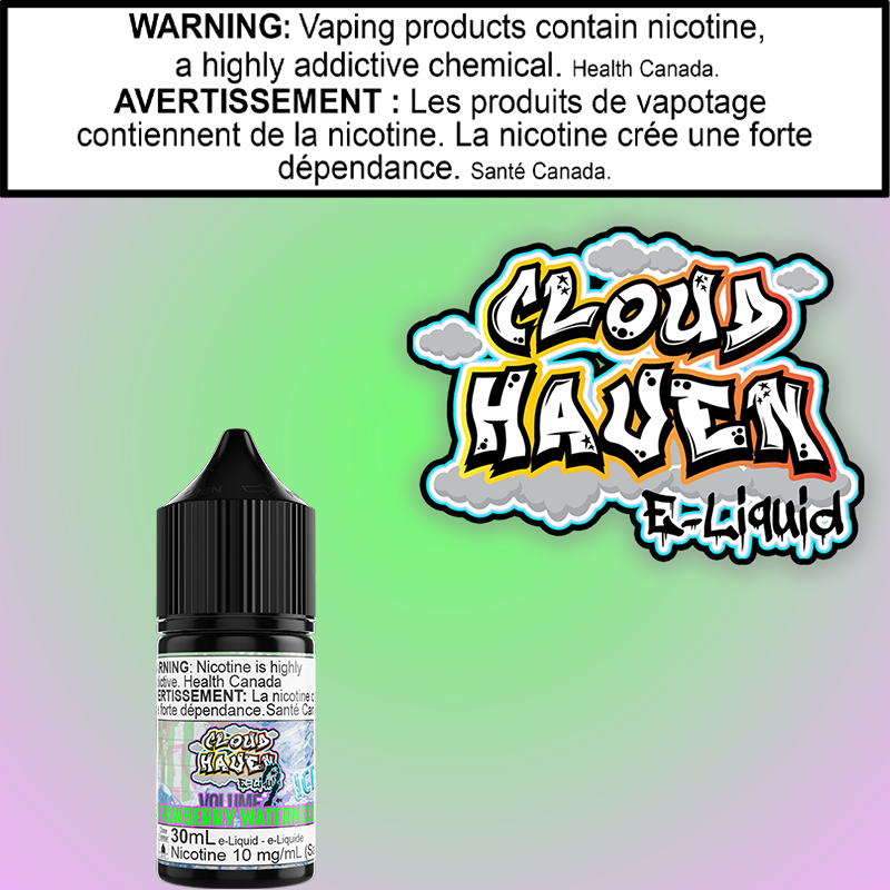 Cloud Haven Vol 2 - Strawberry Watermelon 30ml Iced Salt