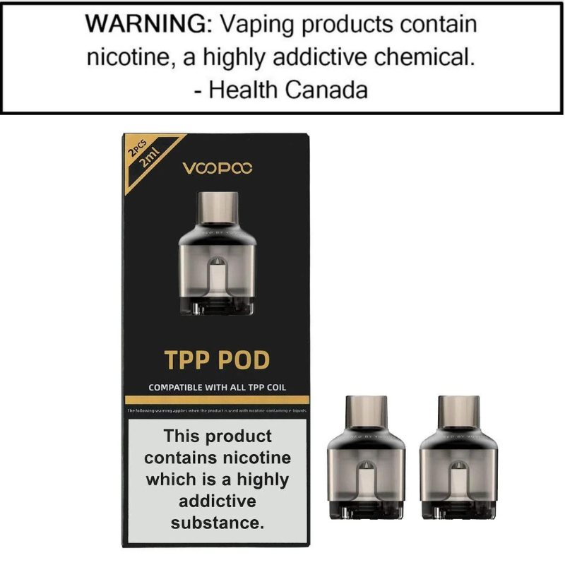 Voopoo - TPP - Empty Replacement Pod (2 Pack) [CRC]