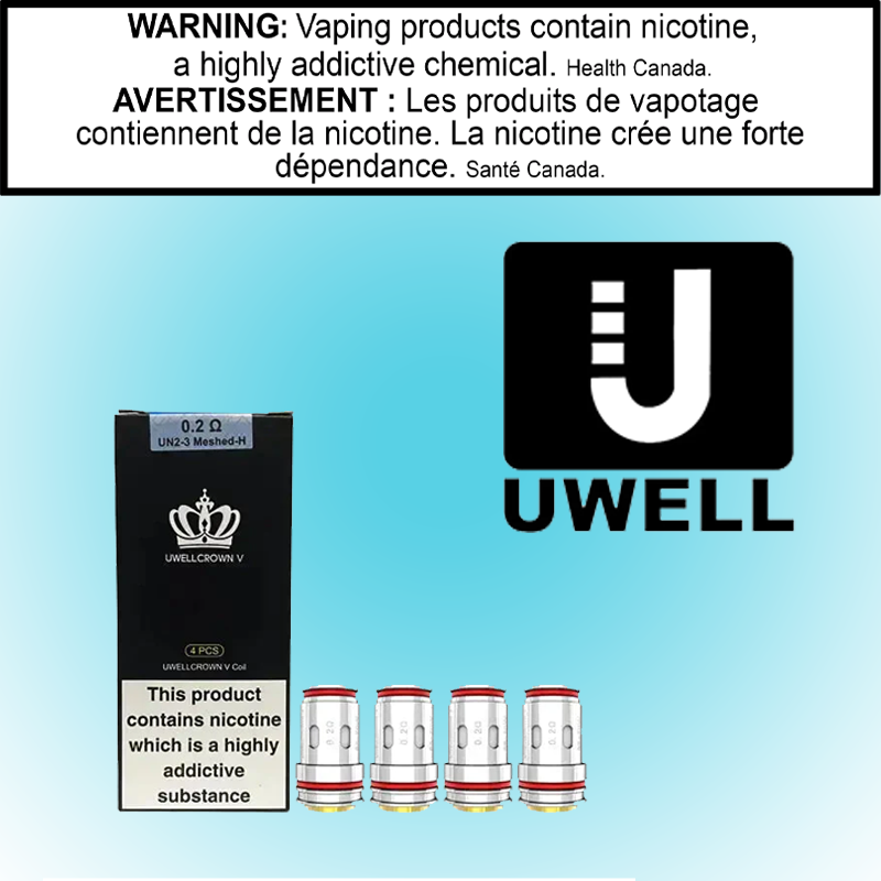 Uwell - Crown V Coils 4 Pack