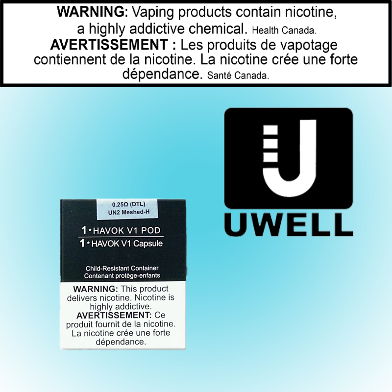 Uwell - Havok V1 Pod 1 Pack crc