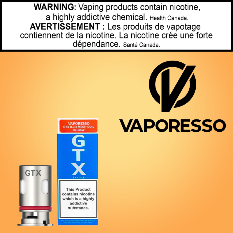 Vaporesso - GTX - Coils (5 Pack)