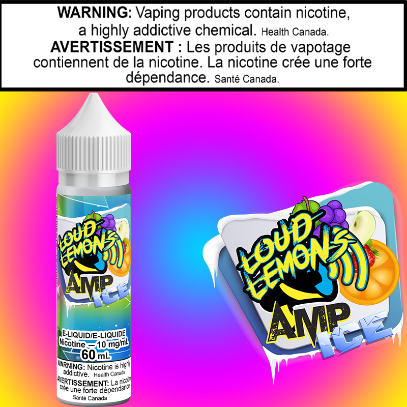 Loud Lemons - Amp ICED 60ml Salt