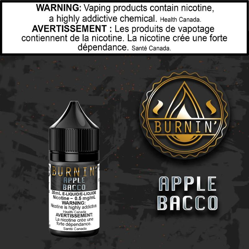 Burnin' - Apple Bacco - 30ml