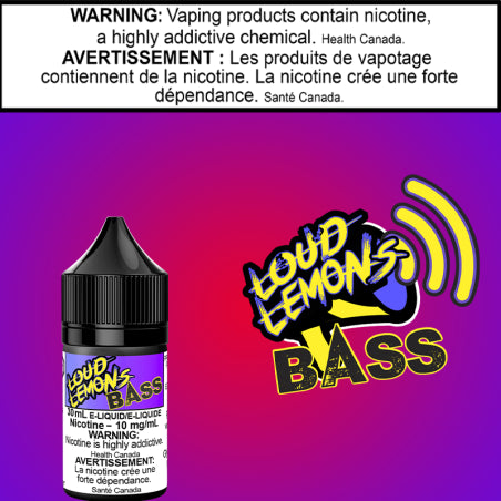 Loud Lemons - Bass 30ml Salt