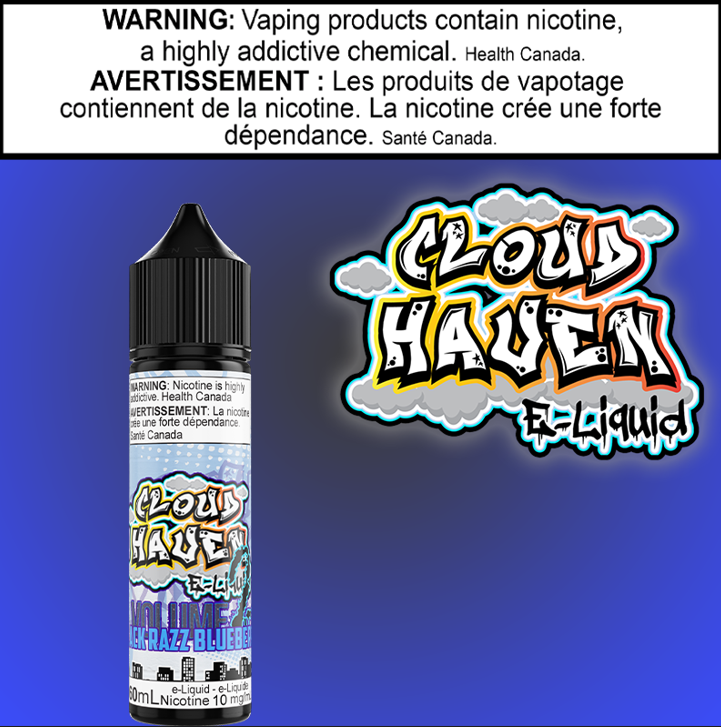 Cloud Haven Vol 2 - Black Razz Blueberry 60ml Salt