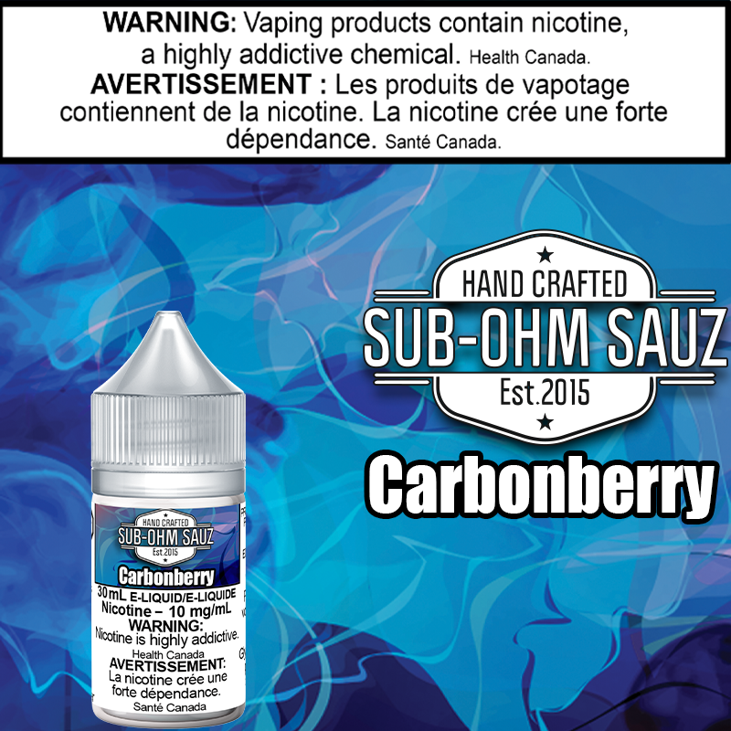 Sub Ohm Sauz - Carbonberry 30ml Salt