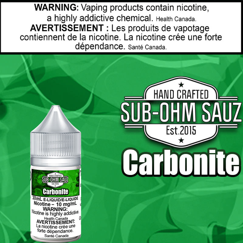 Sub Ohm Sauz - Carbonite 30ml Salt