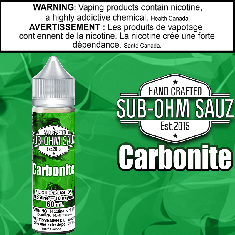 Sub Ohm Sauz - Carbonite 60ml Salt